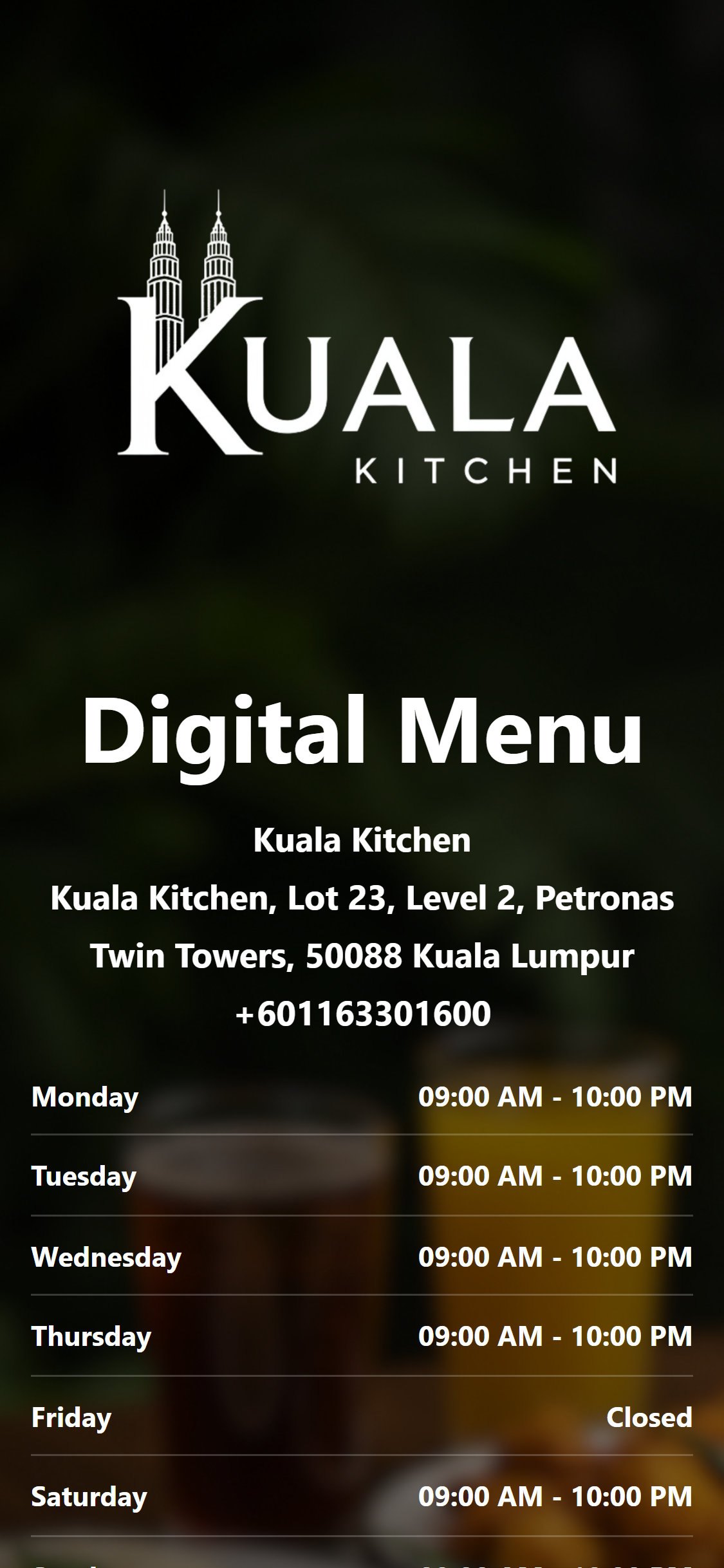 Restaurant Menu Template 9 Image Preview